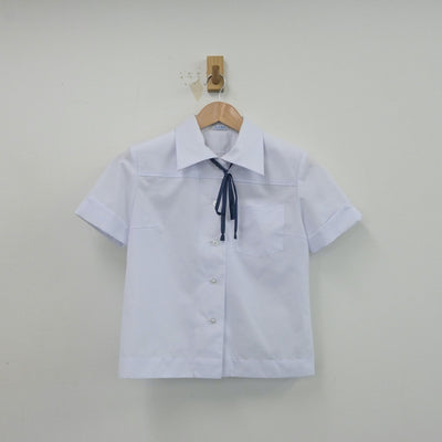 【中古】静岡県 愛鷹中学校 女子制服 5点（シャツ・スカート）sf014391