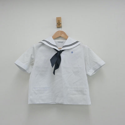 【中古】青森県 八戸東高等学校 女子制服 3点（セーラー服・スカート）sf014396