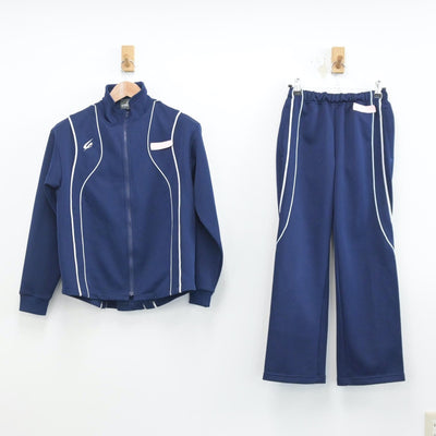 【中古】東京都 立川第五中学校 男子制服 2点（ジャージ 上・ジャージ 下）sf014410