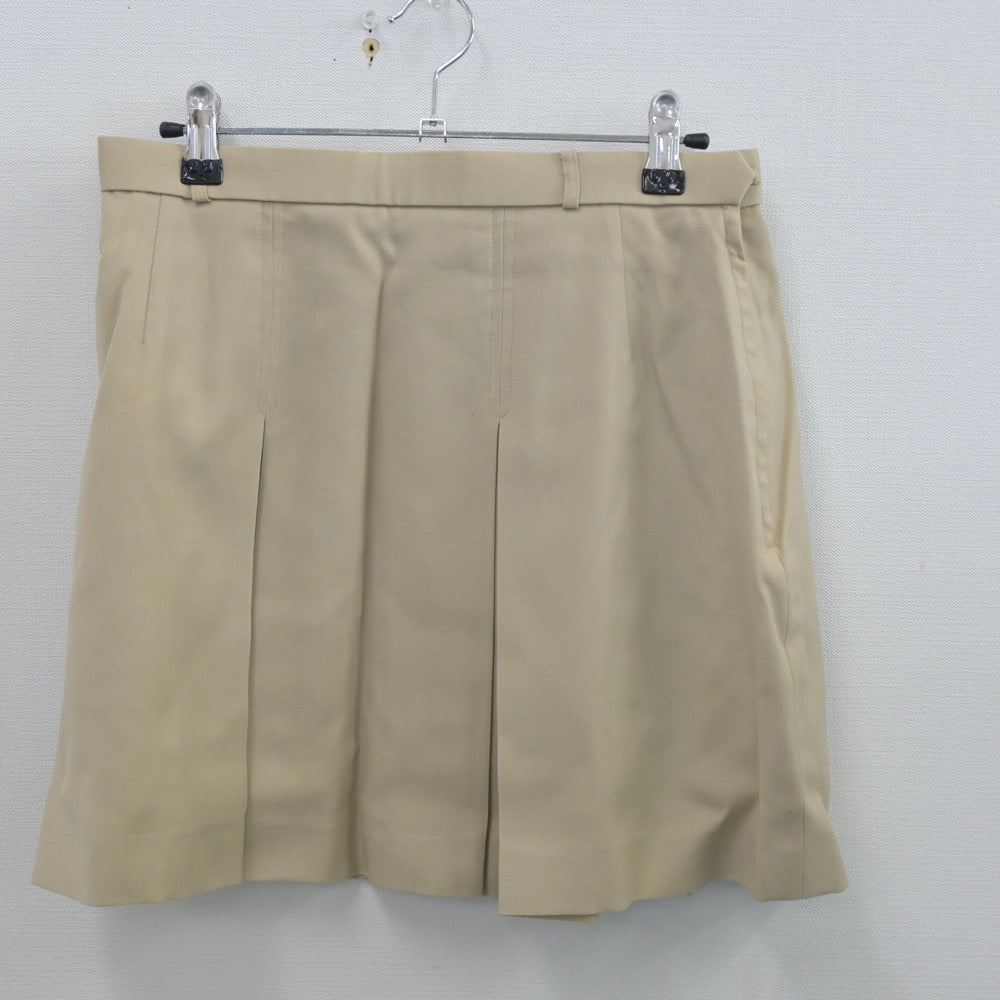 【中古】静岡県 浜松開誠館中学校 女子制服 3点（シャツ・ニットベスト・スカート）sf014419