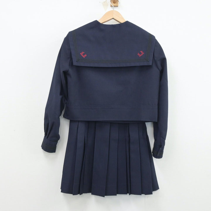 【中古制服】静岡県 日本体育大学浜松日体中・高等学校 女子制服 3点（セーラー服・スカート）sf014434【リサイクル学生服】 | 中古制服 通販パレイド