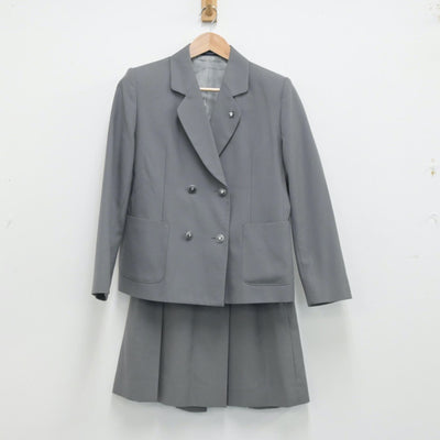 【中古】神奈川県 川和高等学校 女子制服 4点（ブレザー・スカート）sf014440