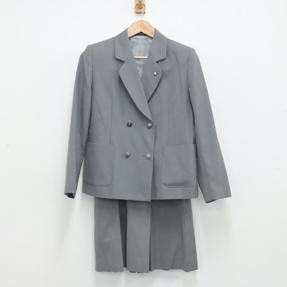 【中古】神奈川県 川和高等学校 女子制服 4点（ブレザー・スカート）sf014440