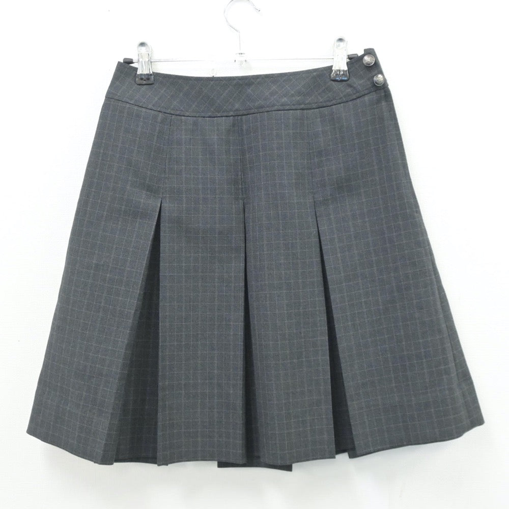 【中古】東京都 大成高等学校 女子制服 2点（ニット・スカート）sf014442