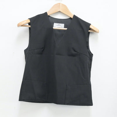 【中古】兵庫県 三原中学校 女子制服 2点（ベスト・スカート）sf014448