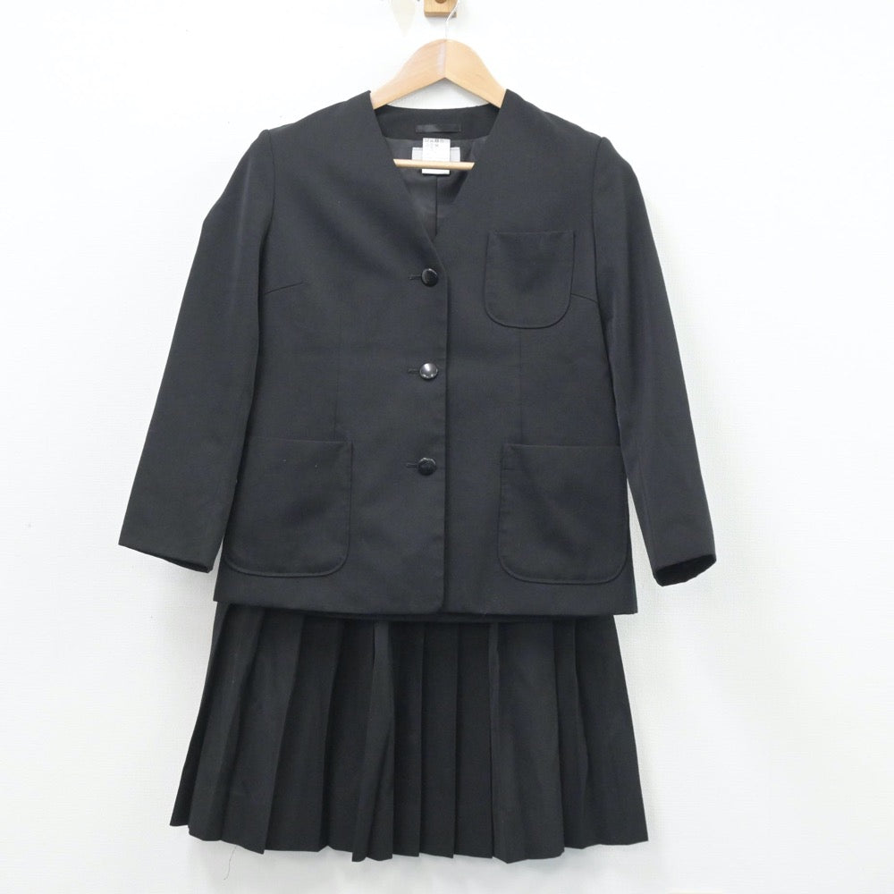 【中古】兵庫県 三原中学校 女子制服 2点（ブレザー・スカート）sf014450