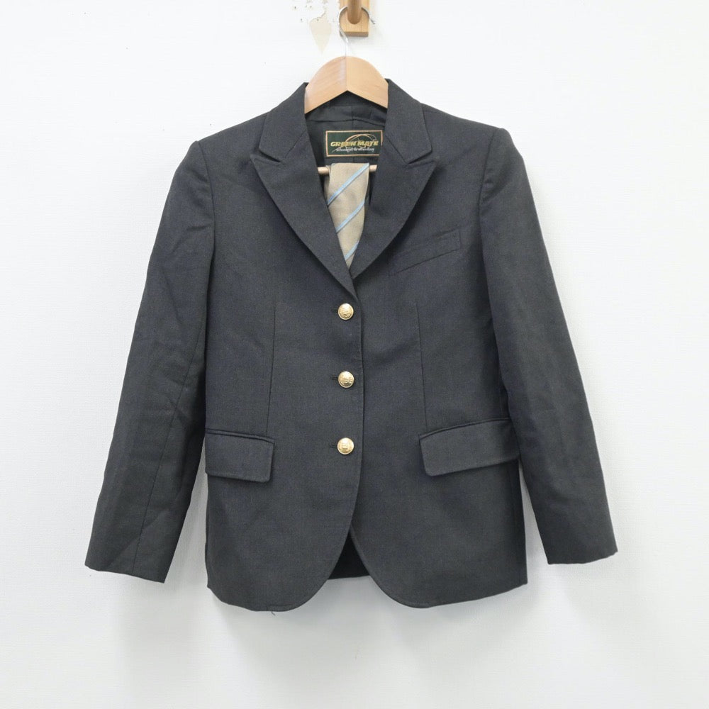 【中古】東京都 三田高等学校 女子制服 2点（ブレザー）sf014458