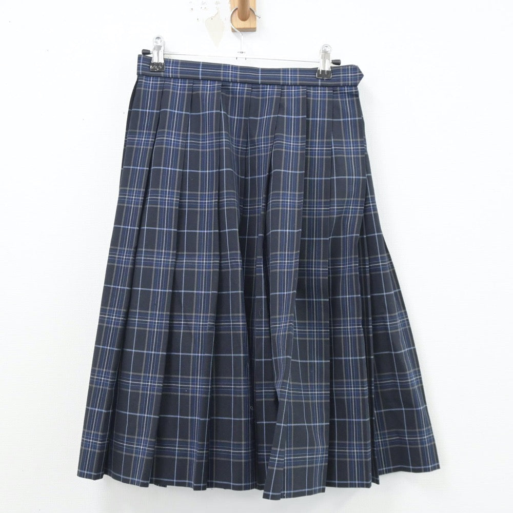 【中古】愛媛県 城西中学校 女子制服 2点（シャツ・スカート）sf014461