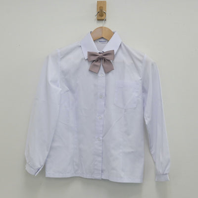 【中古】東京都 KTC学園屋久島おおぞら高等学校 女子制服 3点（シャツ・スカート）sf014473