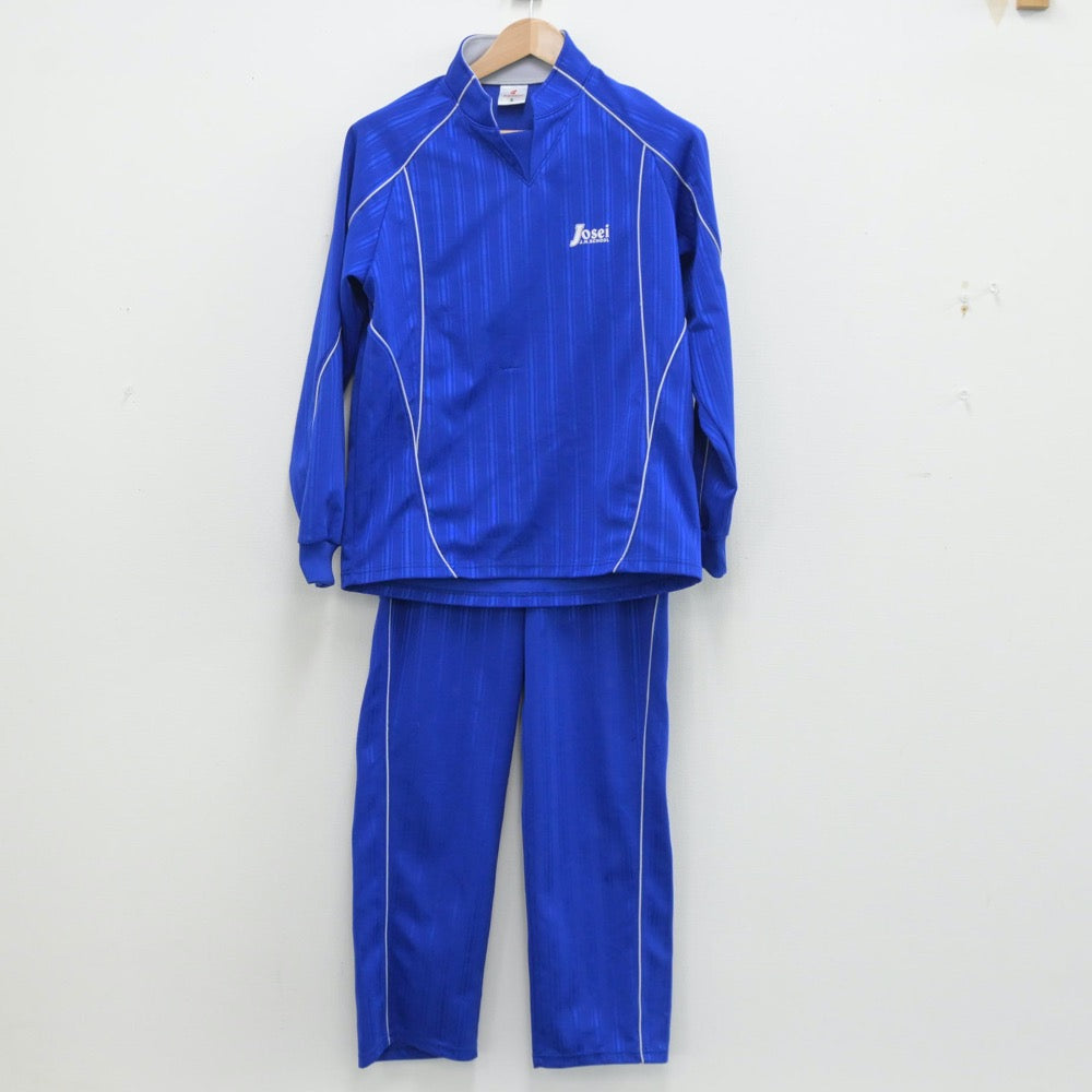 【中古】愛媛県 城西中学校 女子制服 2点（ジャージ 上・ジャージ 下）sf014477