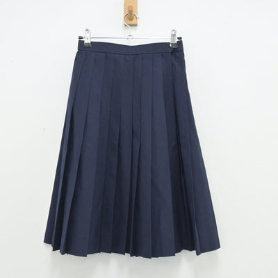 【中古】新潟県 下山中学校 女子制服 3点（シャツ・ベスト・スカート）sf014481