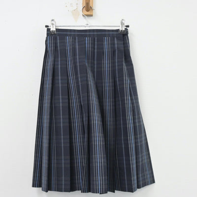 【中古】東京都 高島第二中学校 女子制服 2点（シャツ・スカート）sf014495