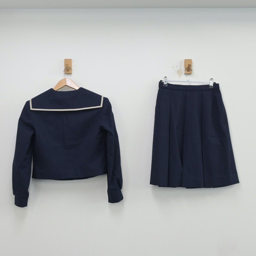 【中古】広島県 高陽高等学校 女子制服 3点（ブレザー・ニット・スカート）sf014497