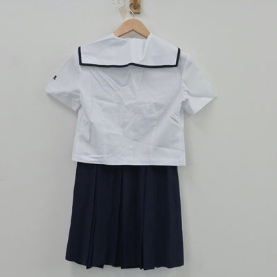 【中古】広島県 高陽高等学校 女子制服 2点（セーラー服・スカート）sf014498