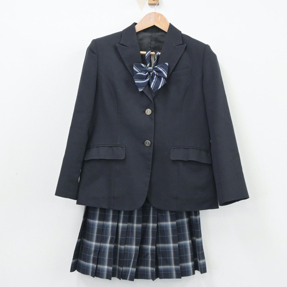 【中古】東京都 淑徳巣鴨高等学校 女子制服 4点（ブレザー・ニット・スカート）sf014501