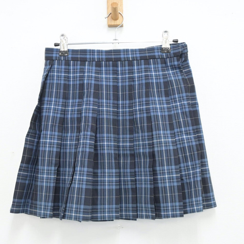 【中古】東京都 淑徳巣鴨高等学校 女子制服 4点（シャツ・ニットベスト・スカート）sf014502