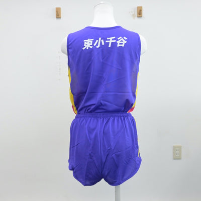 【中古】新潟県 東小千谷中学校/陸上部ユニフォーム 女子制服 3点（部活ユニフォーム 上下）sf014509