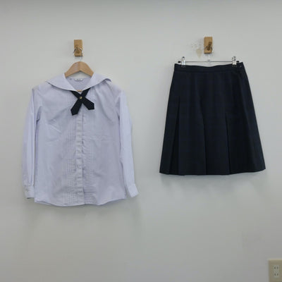 【中古】神奈川県 東海大学付属相模高等学校 女子制服 5点（ブレザー・シャツ・ベスト・スカート）sf014519