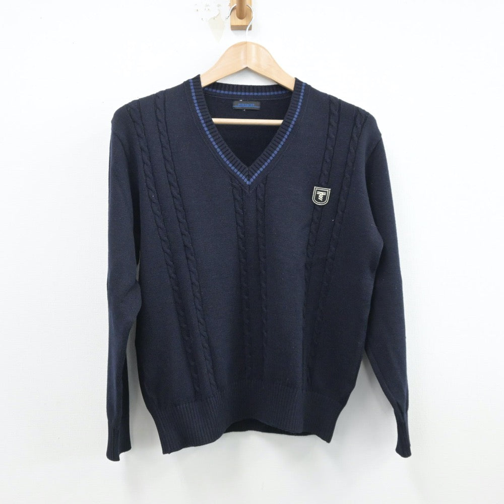 【中古】神奈川県 東海大学付属相模高等学校 女子制服 2点（ニット）sf014521