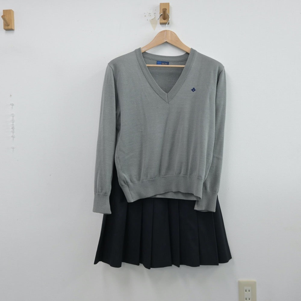 中古制服】大阪府 摂津高等学校 女子制服 3点（ブレザー・ニット・スカート）sf014525【リサイクル学生服】 | 中古制服通販パレイド