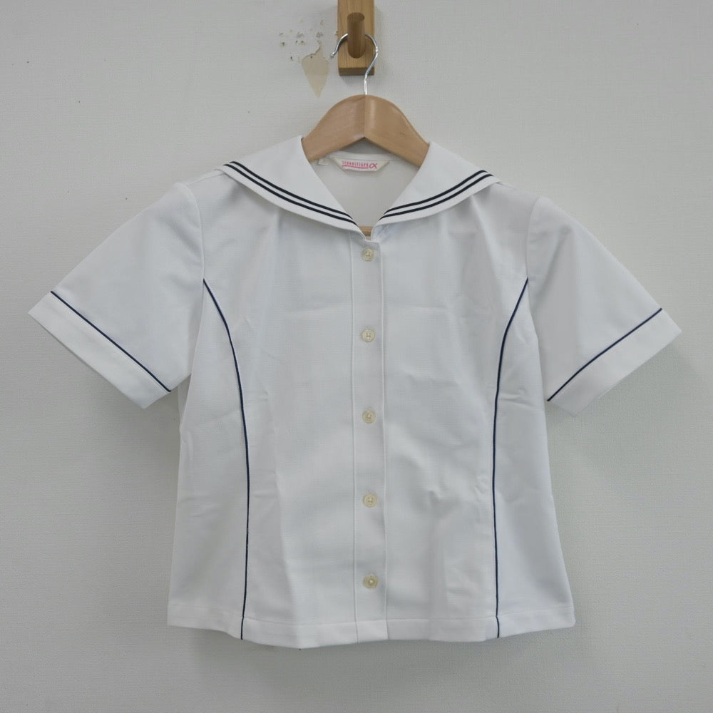 【中古】大分県 日本文理大学附属高等学校 女子制服 2点（セーラー服）sf014548