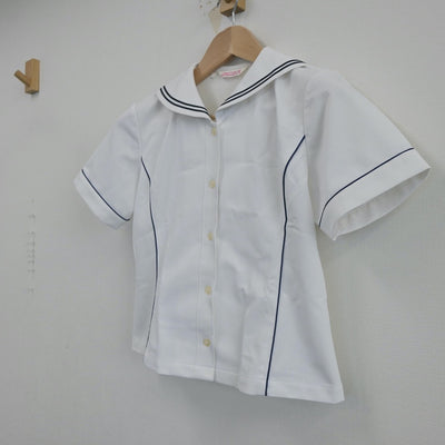 【中古】大分県 日本文理大学附属高等学校 女子制服 2点（セーラー服）sf014548