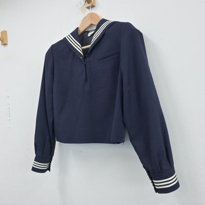 【中古】東京都 筑波大学附属中学校 女子制服 1点（セーラー服）sf014583