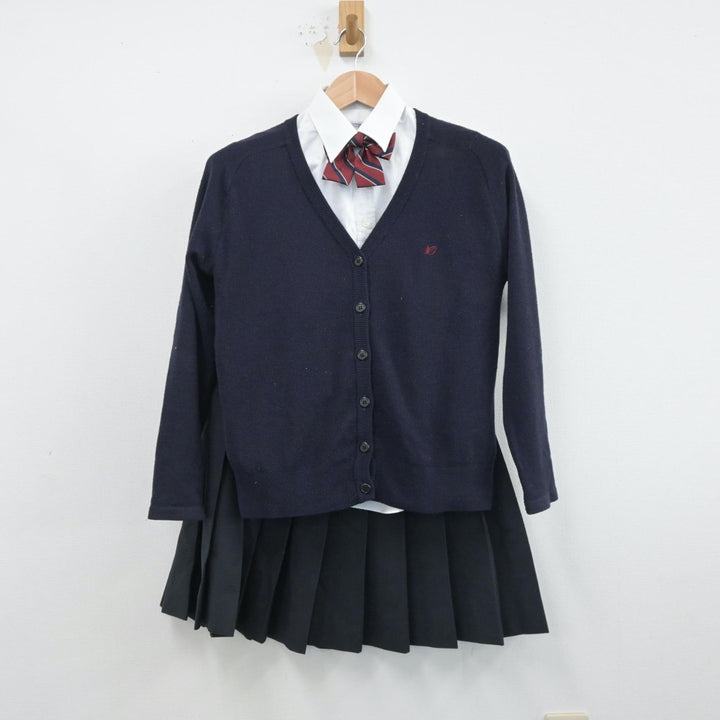 【中古制服】福岡県 福岡大学附属大濠高等学校 女子制服 6点（ブレザー・シャツ・ニット・スカート）sf014584【リサイクル学生服】 | 中古制服 通販パレイド