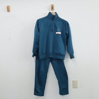 【中古】山形県 鶴岡北高等学校 女子制服 2点（ジャージ 上・ジャージ 下）sf014596