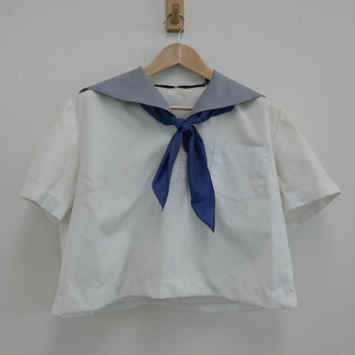 【中古】山形県 鶴岡工業高等学校 女子制服 3点（セーラー服・スカート）sf014598