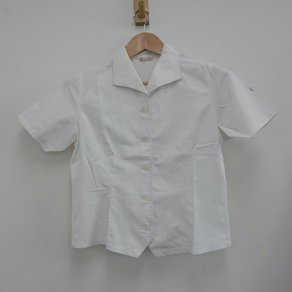 【中古】埼玉県 草加高等学校 女子制服 3点（シャツ・ニットベスト・スカート）sf014605