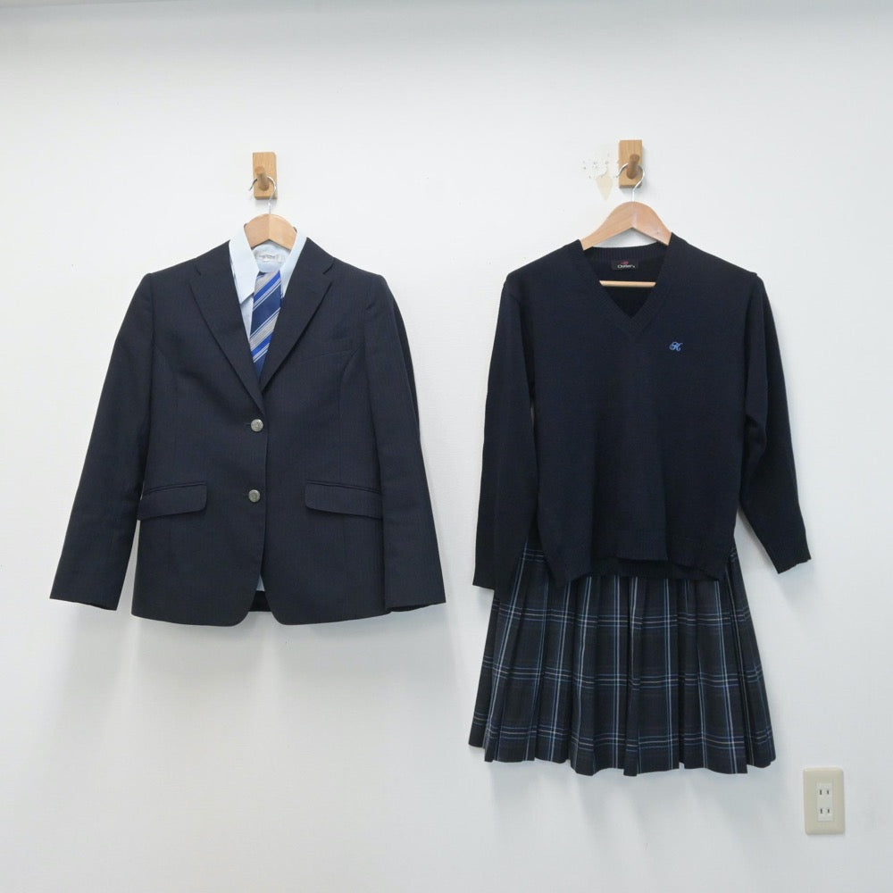 中古制服】埼玉県 大宮開成高等学校 女子制服 5点（ブレザー・ニット・シャツ・スカート）sf014610【リサイクル学生服】 | 中古制服通販パレイド