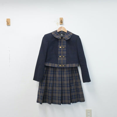 【中古】福岡県 福岡女子高等学校 女子制服 3点（ブレザー・スカート）sf014618