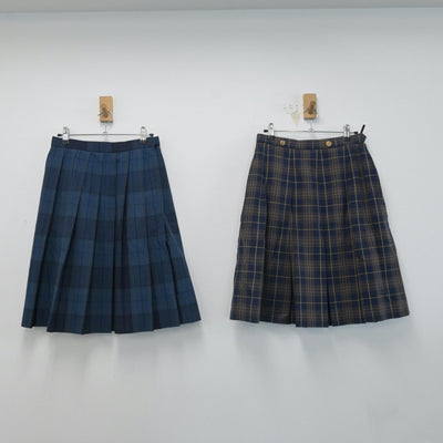 【中古】福岡県 福岡女子高等学校 女子制服 3点（ブレザー・スカート）sf014618