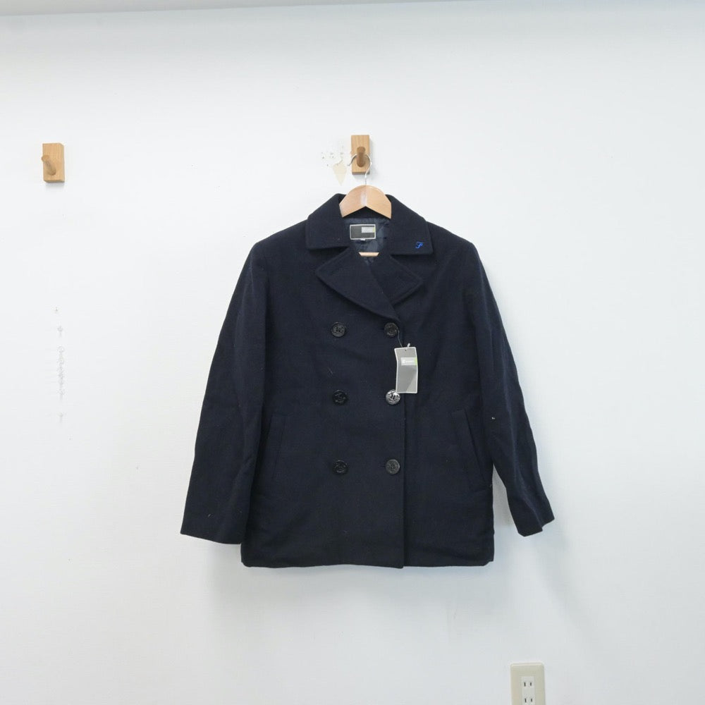 【中古】福岡県 福岡女子高等学校 女子制服 1点（コート）sf014619