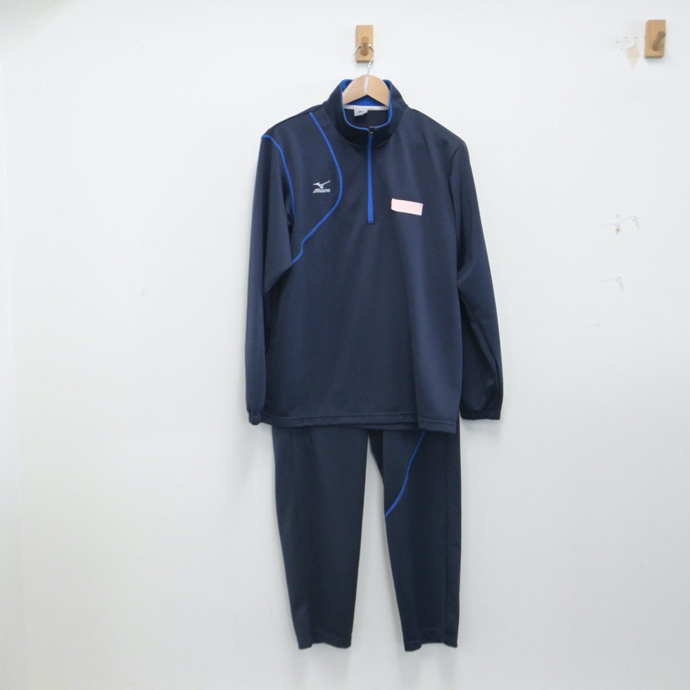 【中古】徳島県 池田高等学校 女子制服 2点（ジャージ 上・ジャージ 下）sf014643