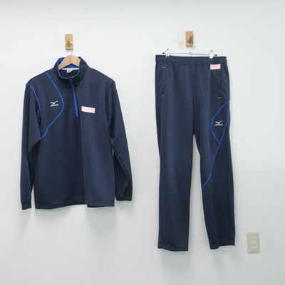 【中古】徳島県 池田高等学校 女子制服 2点（ジャージ 上・ジャージ 下）sf014643