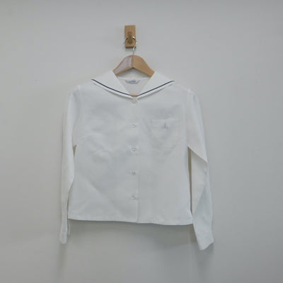 【中古】徳島県 池田高等学校 女子制服 3点（セーラー服・スカート）sf014646