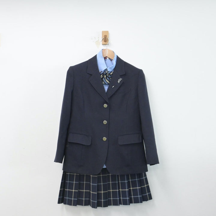 【中古制服】群馬県 高崎商科大学附属高等学校 女子制服 5点（ブレザー・シャツ・スカート）sf014647【リサイクル学生服】 | 中古制服通販パレイド