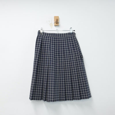 【中古】群馬県 高崎商科大学附属高等学校 女子制服 2点（セーラー服・スカート）sf014649