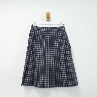 【中古】群馬県 高崎商科大学附属高等学校 女子制服 2点（セーラー服・スカート）sf014650