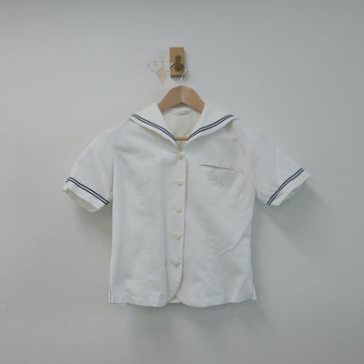 【中古】群馬県 高崎商科大学附属高等学校 女子制服 2点（セーラー服）sf014651