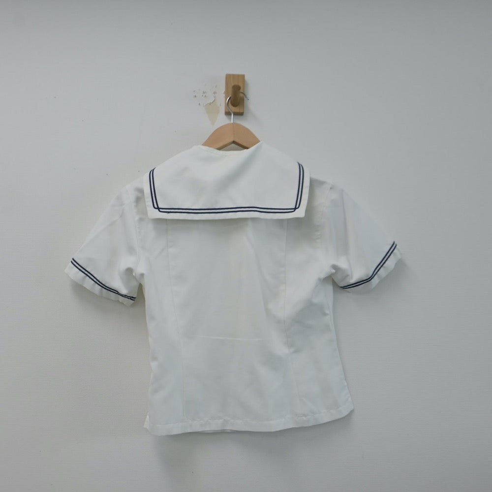 【中古】群馬県 高崎商科大学附属高等学校 女子制服 2点（セーラー服）sf014651