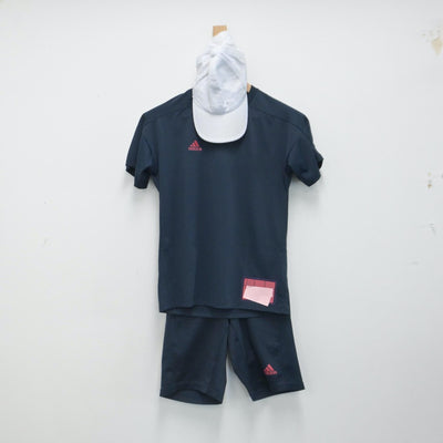 【中古】福岡県 小倉高等学校 男子制服 2点（体操服 上・体操服 下）sf014663