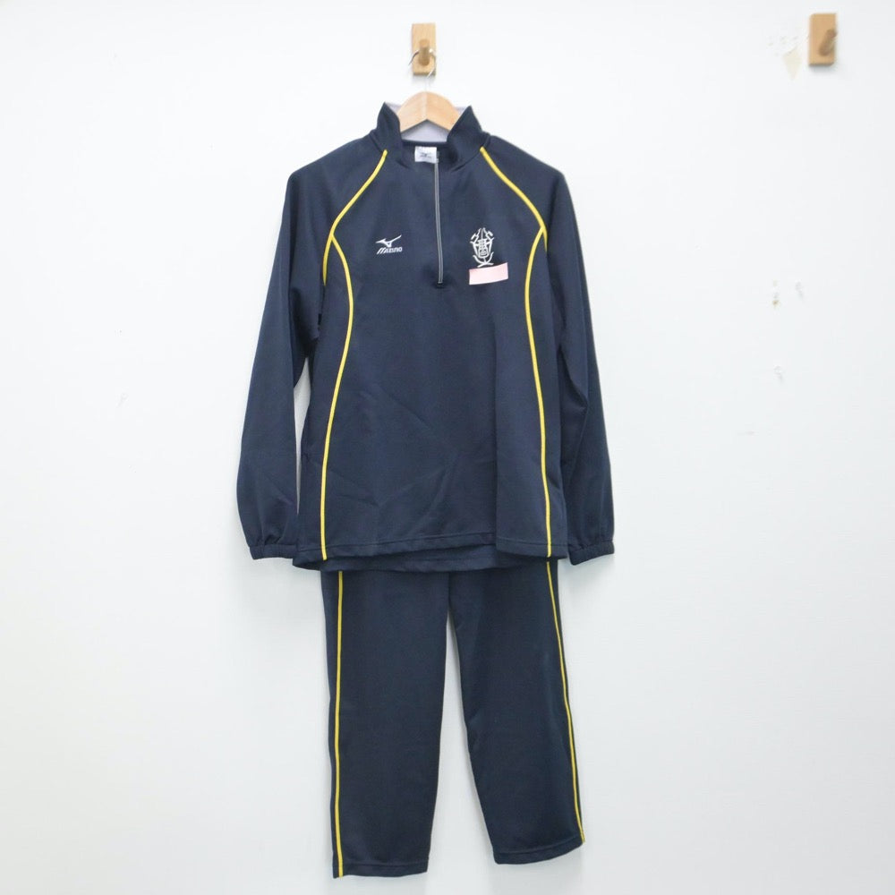 【中古】福岡県 九州国際大学附属高等学校 女子制服 4点（ジャージ 上下・体操服 上下）sf014666