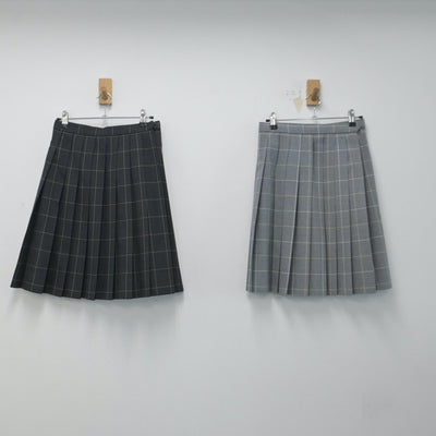 【中古】東京都 文華女子高等学校 女子制服 6点（ブレザー・ベスト・スカート）sf014669