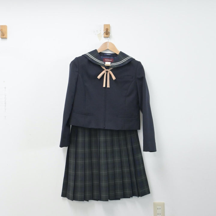 【中古制服】北海道 星蘭中学校 女子制服 3点（セーラー服・スカート）sf014677【リサイクル学生服】 | 中古制服通販パレイド