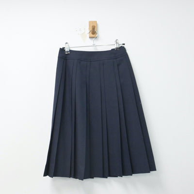 【中古】広島県 井口高等学校 女子制服 3点（シャツ・ニット・スカート）sf014682