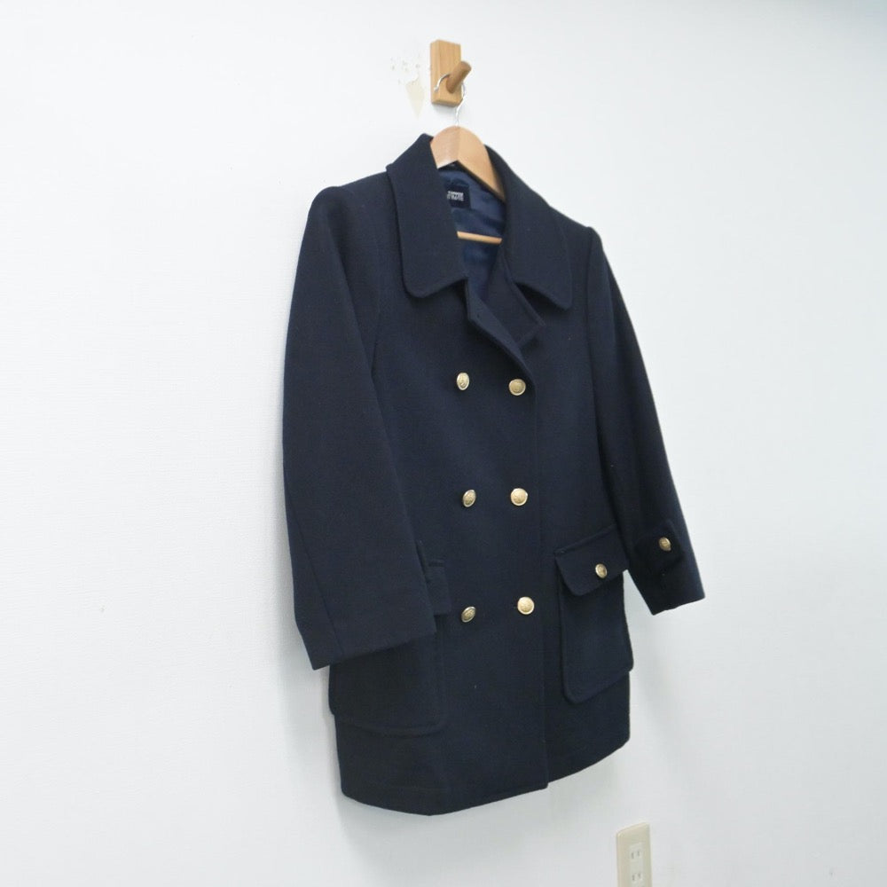 【中古】広島県 井口高等学校 女子制服 1点（コート）sf014683