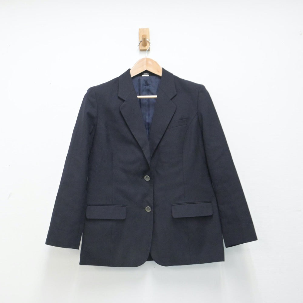 【中古】福井県 仁愛女子高等学校 女子制服 2点（ブレザー・スカート）sf014694